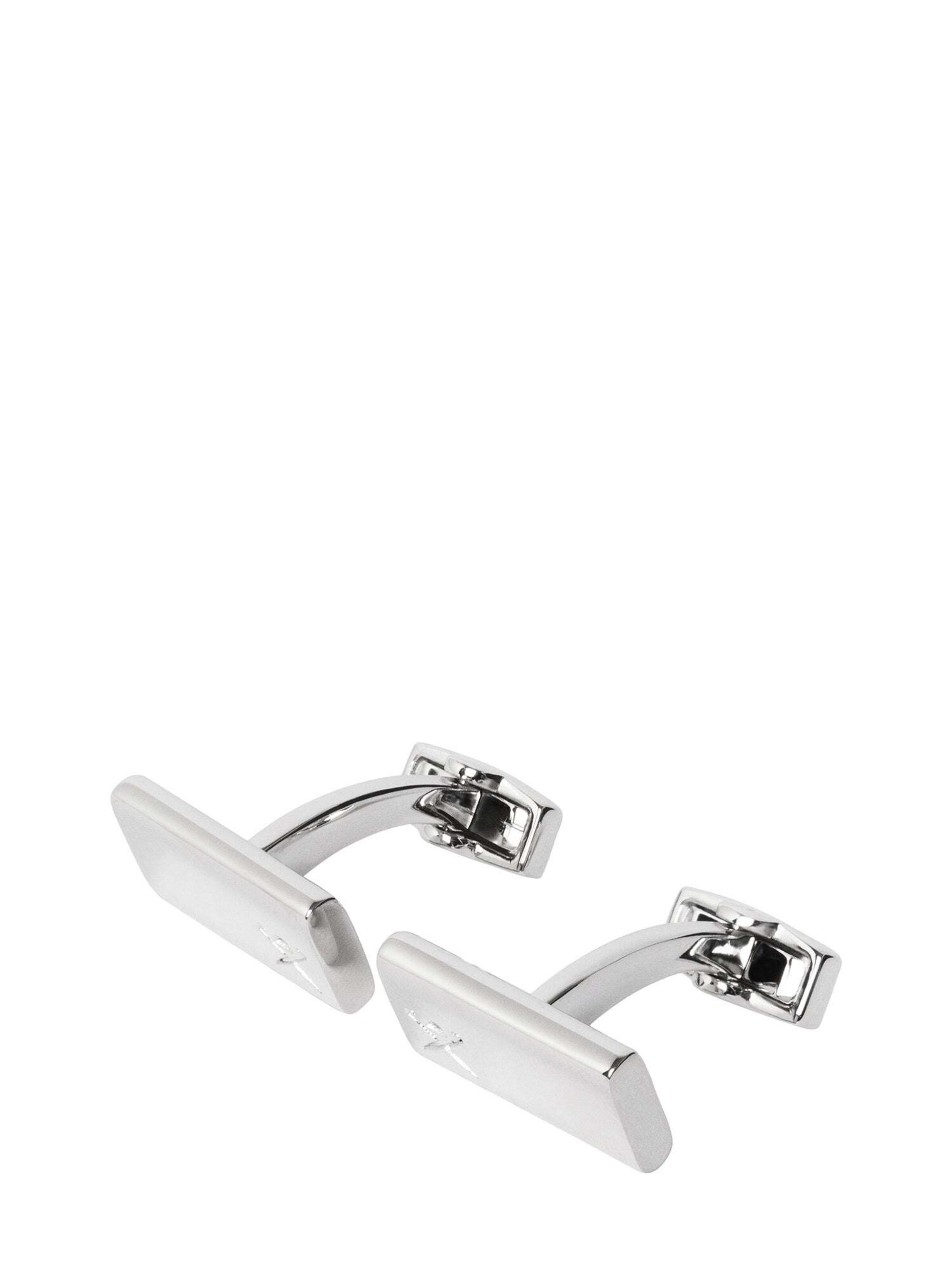 Hackett London Cufflinks 'Ingot' in Silver, Item view