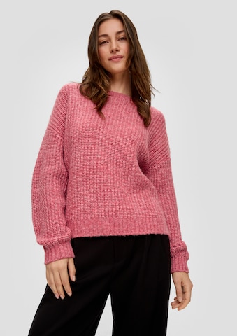 Pull-over QS en rose : devant