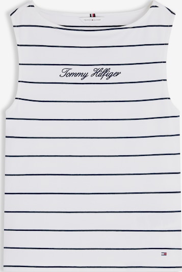 XS dydžio Palaidinė be rankovių iš TOMMY HILFIGER, spalva – tamsiai mėlyna / balta, Prekių apžvalga