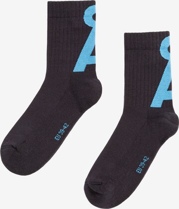 Chaussettes ARMEDANGELS en bleu : devant