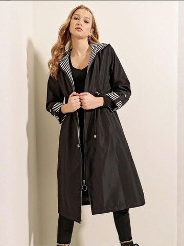 Bigdart Between-seasons coat 'Trenchcoats' in Black