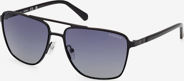 GUESS Sonnenbrille in Schwarz: Vorderseite