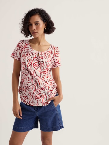 Seasalt Cornwall Shirt 'Appletree' in Wit: voorkant