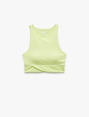 Koton T-Shirt Sport-BH in Gelb