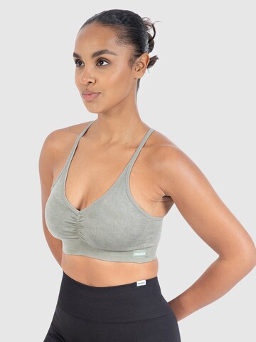 Bustier Soutien-gorge de sport Smilodox en vert