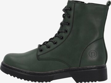 Palado Lace-Up Boots 'Djerba' in Green