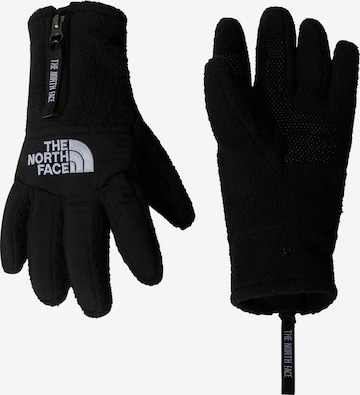 THE NORTH FACESportske rukavice 'Denali Etip Glove' - crna boja: prednji dio