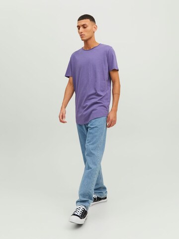 JACK & JONES Póló 'Basher' - lila