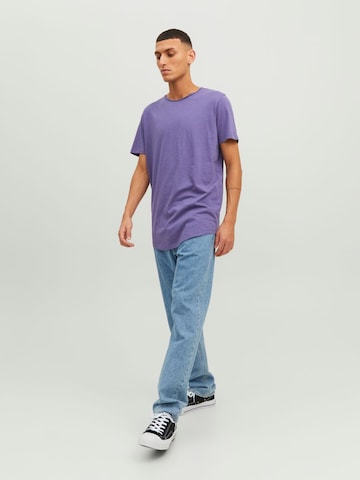 T-Shirt 'Basher' JACK & JONES en violet