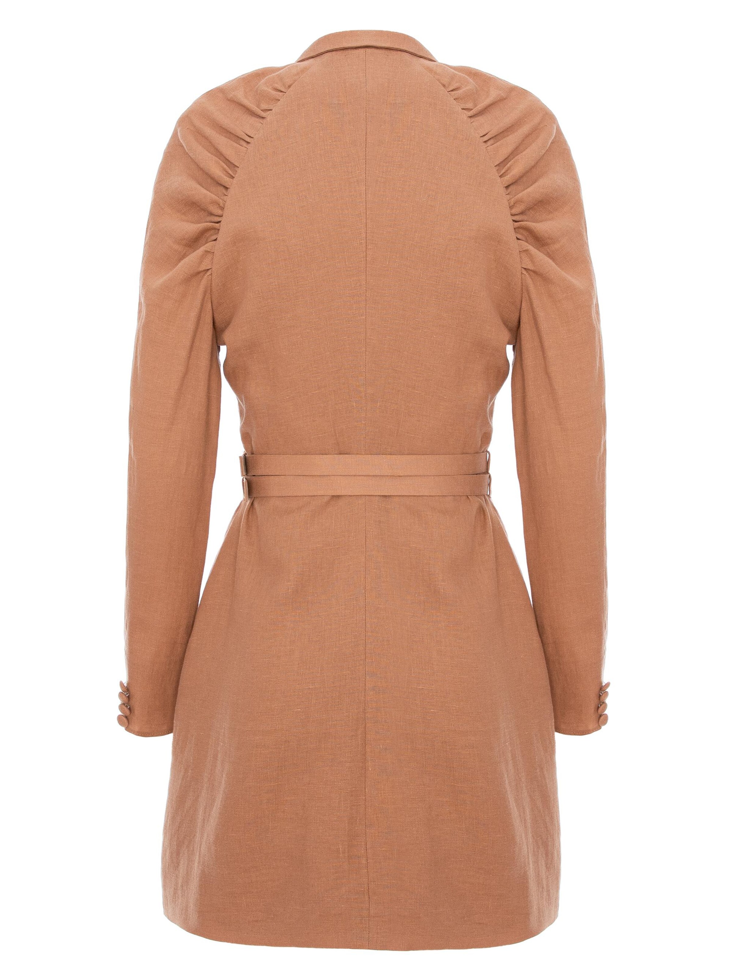 AVENUE N°29 - Ajuste regular Chaqueta saco en marrón
