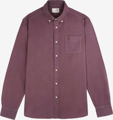 Scalpers Button Up Shirt in Pink: front