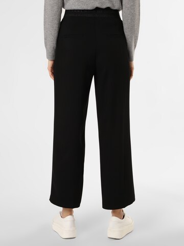 Cambio Regular Pleat-Front Pants 'Cameron' in Black