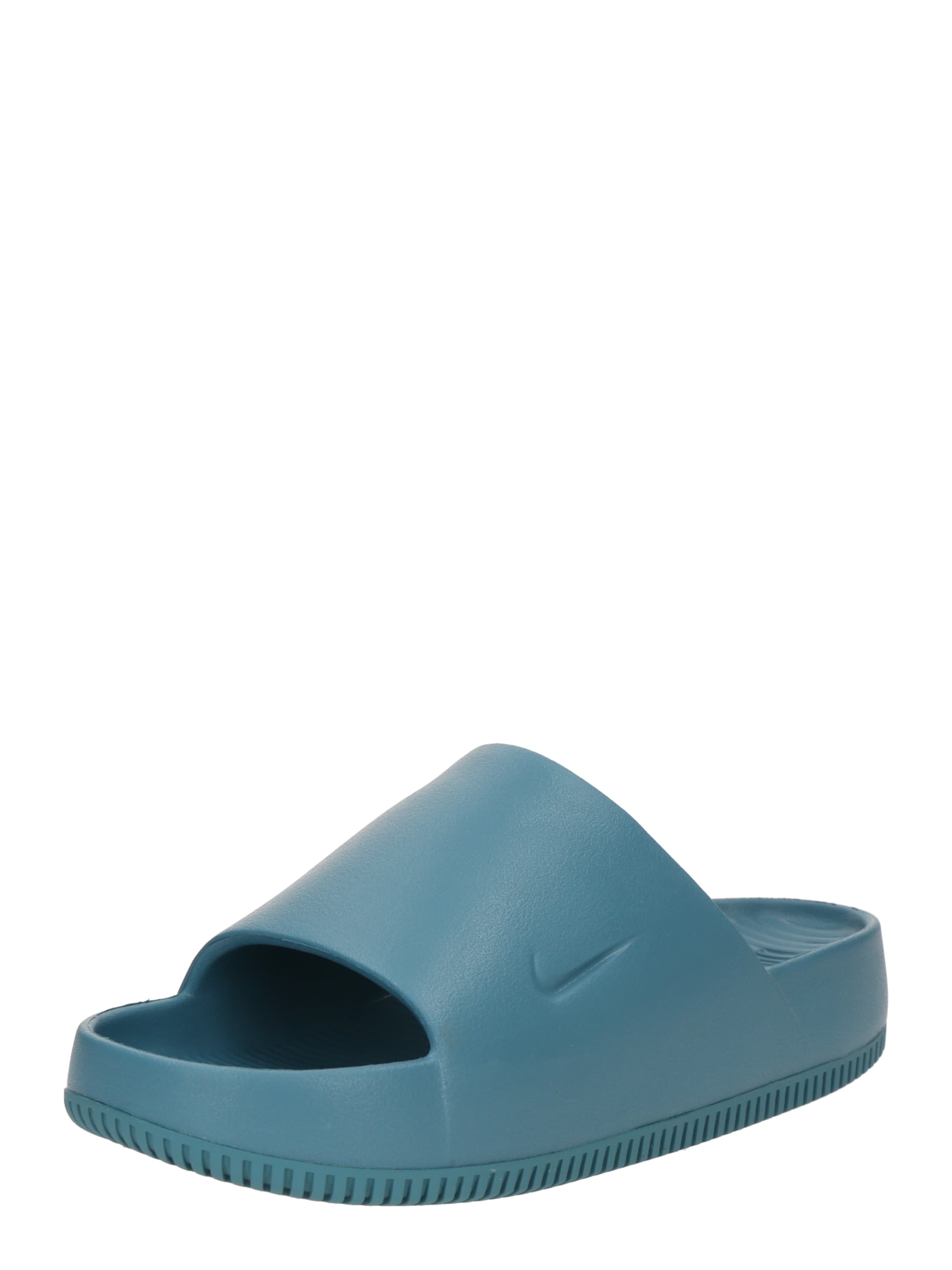 Saboți 'CALM' de la Nike Sportswear pe albastru: față