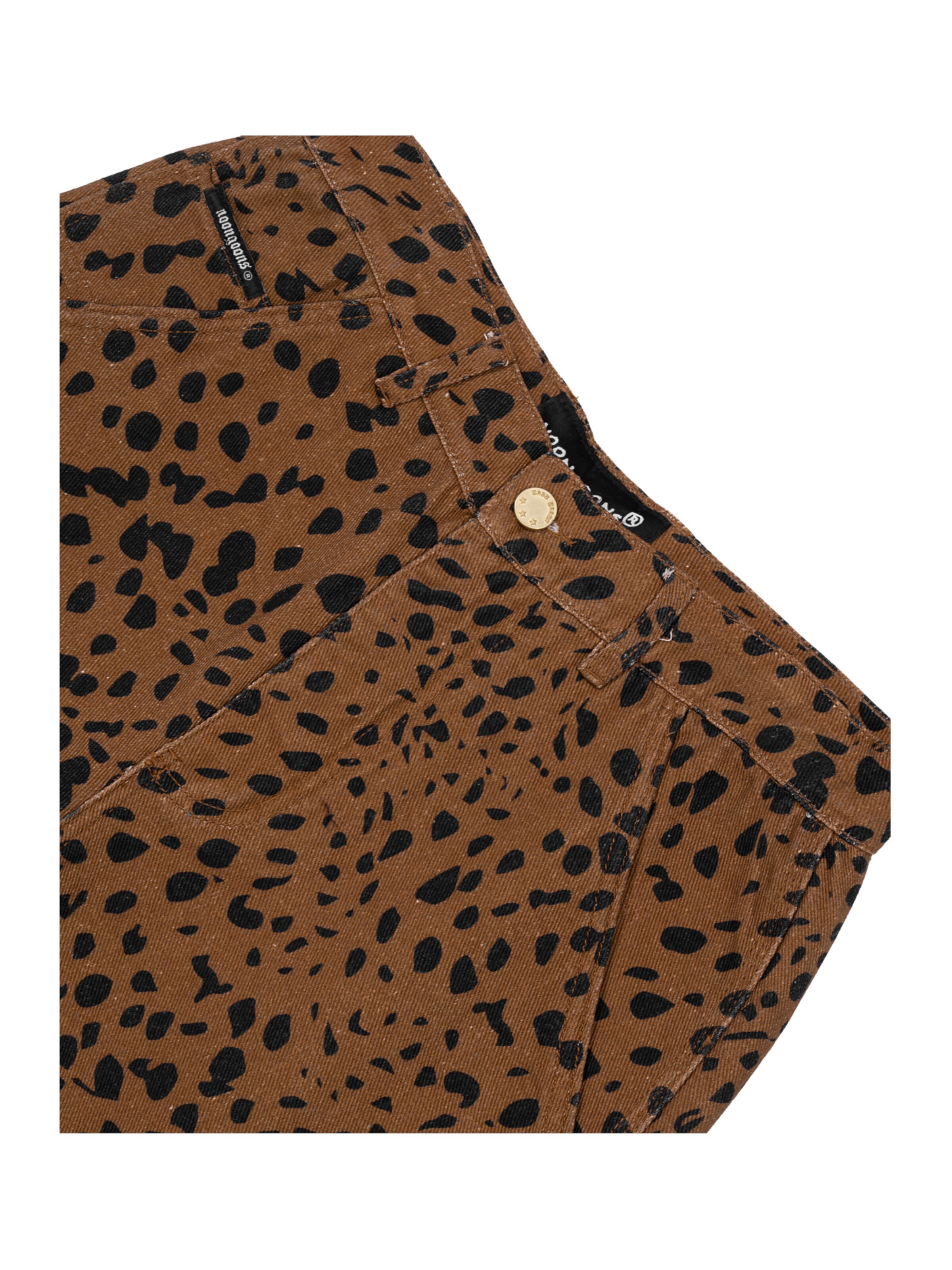 Noon Goons Loosefit Kalhoty – hnědá