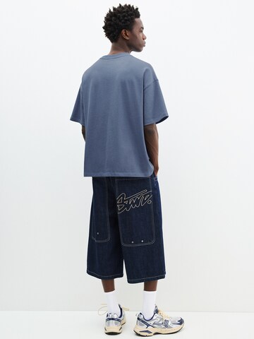 T-Shirt Pull&Bear en bleu