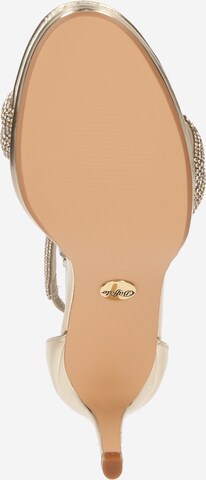 Sandale cu baretă 'Selma' de la BUFFALO pe auriu