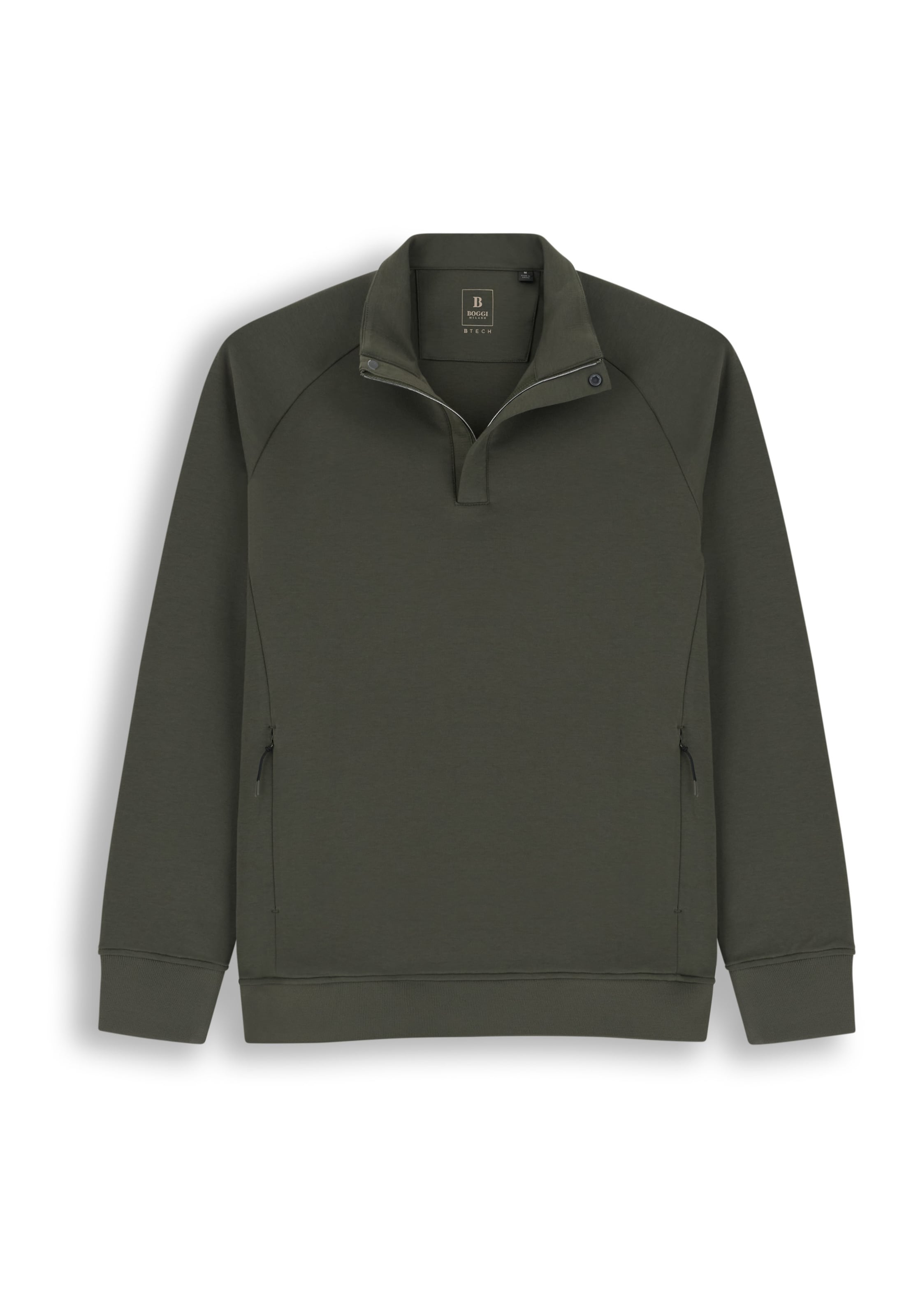 Boggi Milano Pullover in Grün: Vorderseite