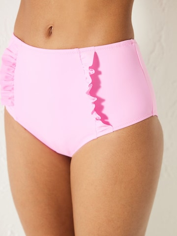 Penti Dół bikini 'Bikinihosen' w kolorze różowy