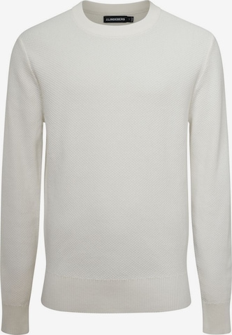 Pullover di J.Lindeberg in bianco: frontale