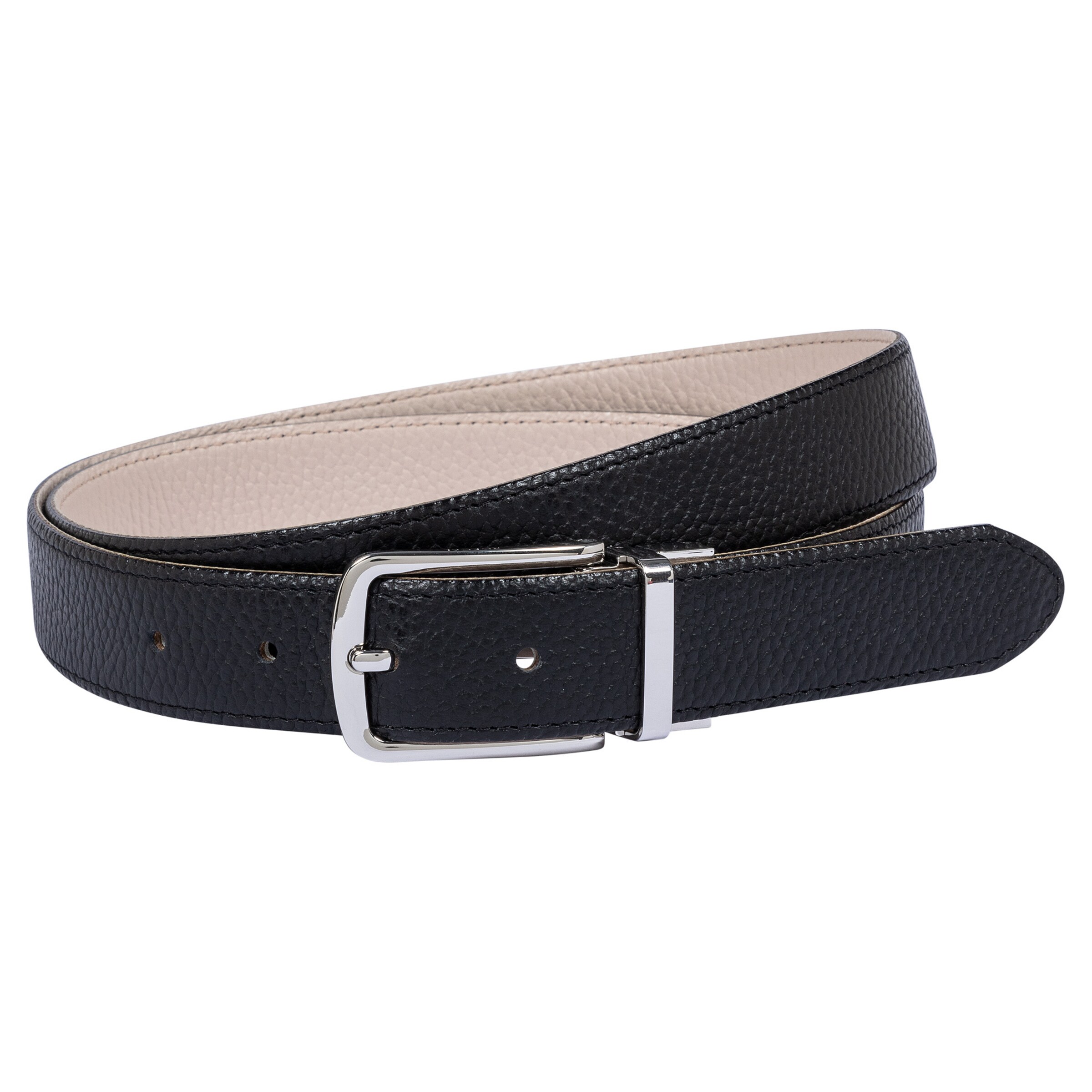 Ceinture 'AMIE ZUM WENDEN' Roeckl en beige