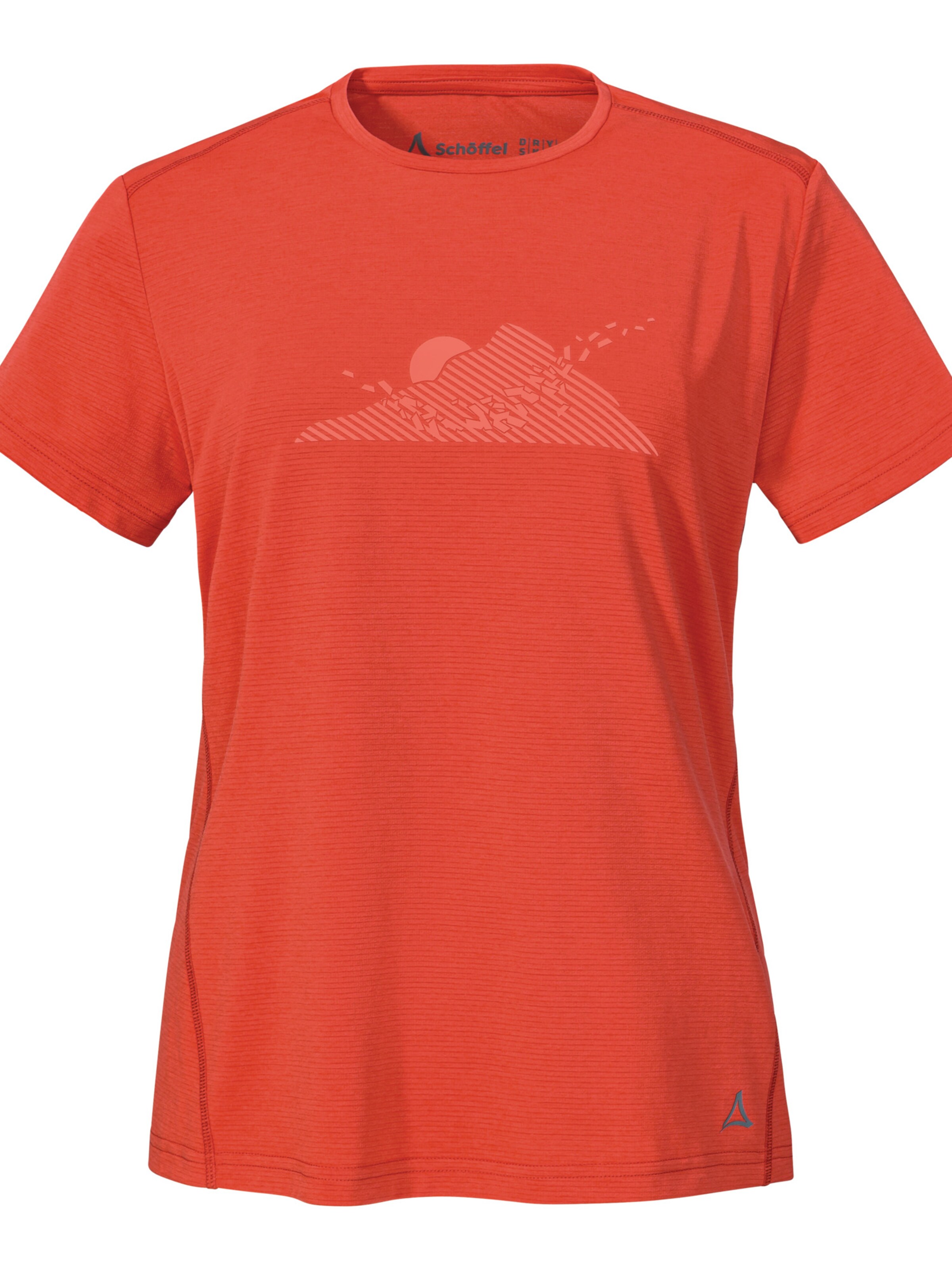 T-shirt fonctionnel 'Circ Sulten' Schöffel en rouge : devant