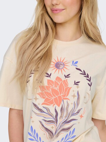 Tricou de la ONLY pe bej