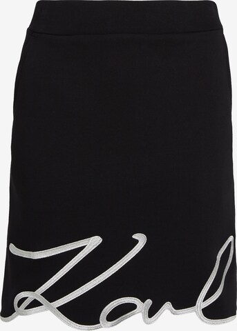 Karl Lagerfeld Spódnica w kolorze czarny: przód