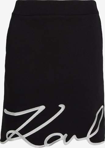Karl Lagerfeld - Falda en negro: frente