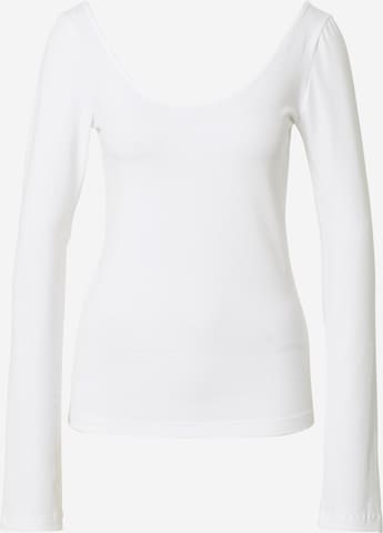 JAN 'N JUNE Shirt in White: front