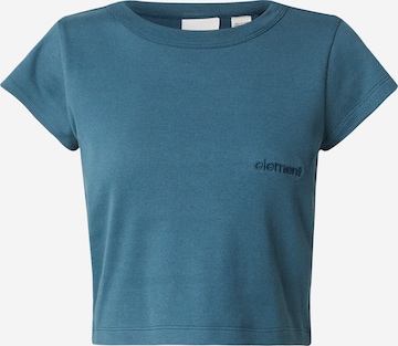 ELEMENT - Camiseta 'WEATHERED TEAK' en azul: frente