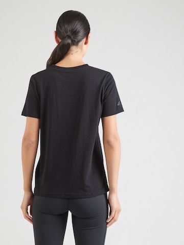 4F Performance Shirt in Black: back
