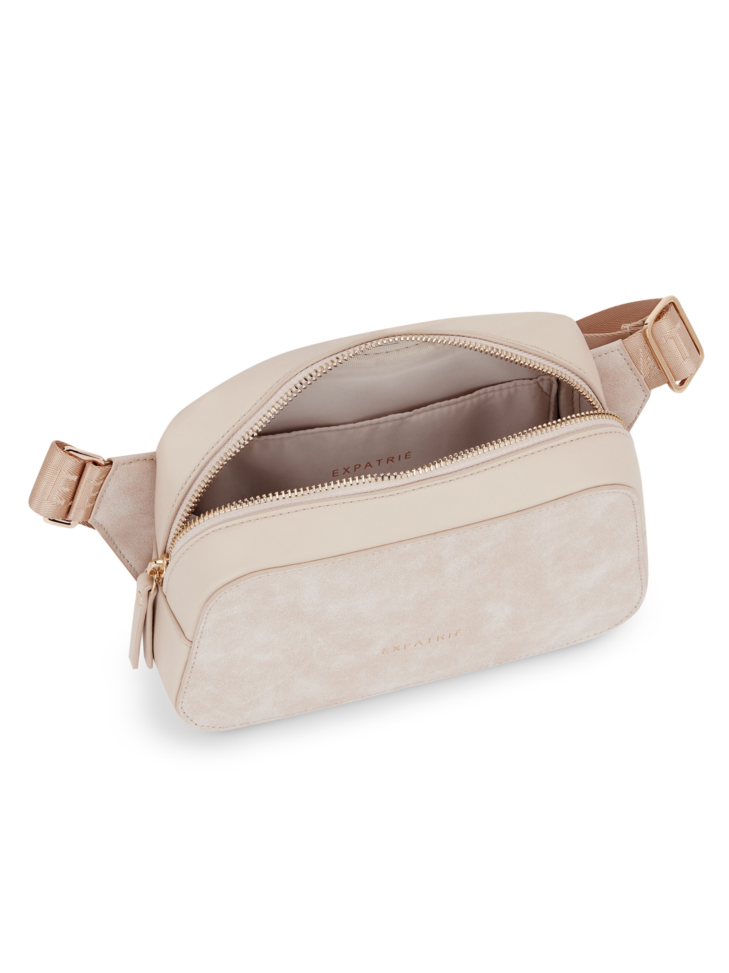 Expatrié Чанта с презрамки 'Fleur' в бежово