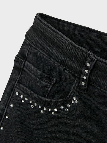 NAME IT Wide leg Jeans 'NKFROSE' in Black
