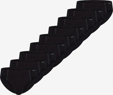 SCHIESSER Panty 'Cotton Essential' in Black: front
