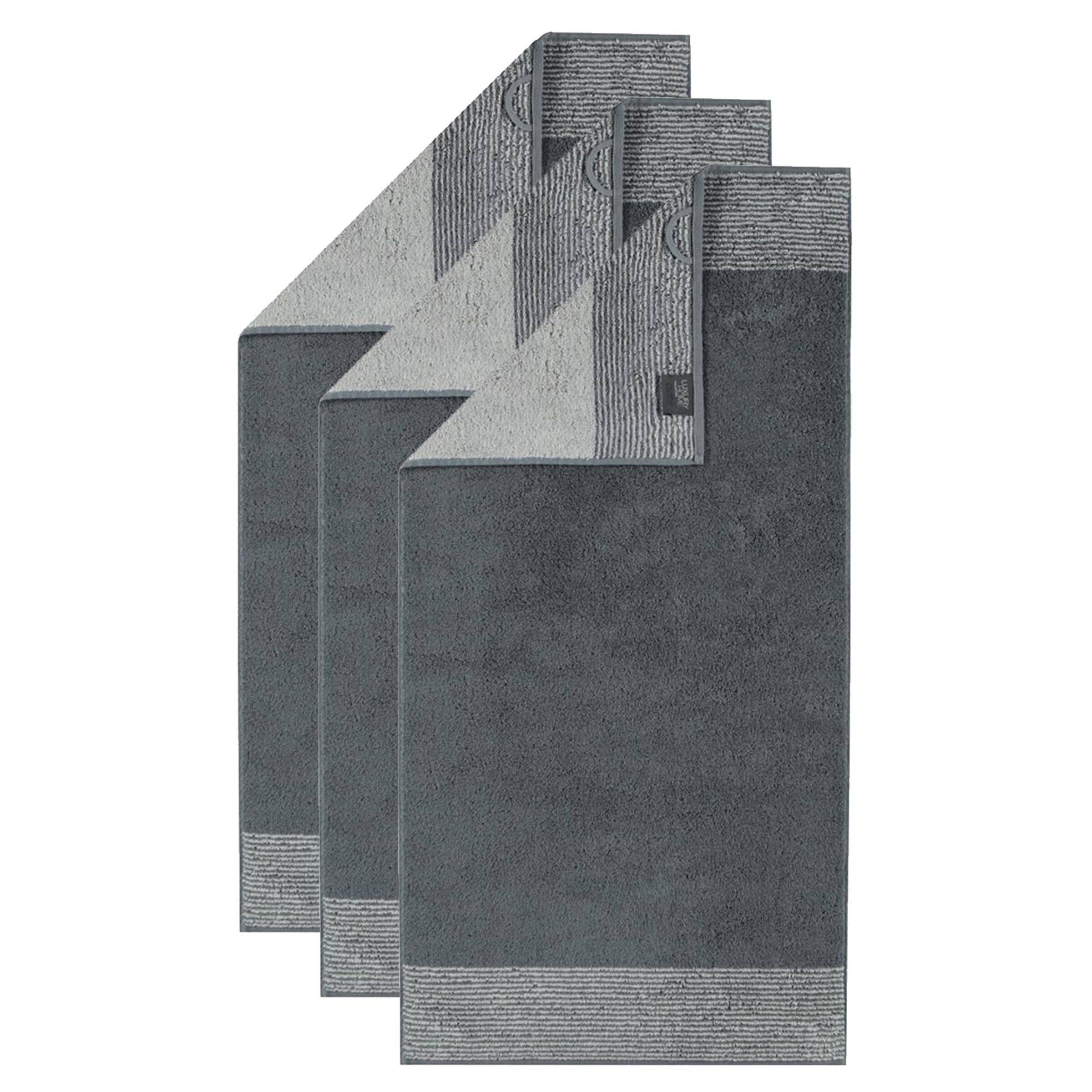 Cawö Towel in Grey: front