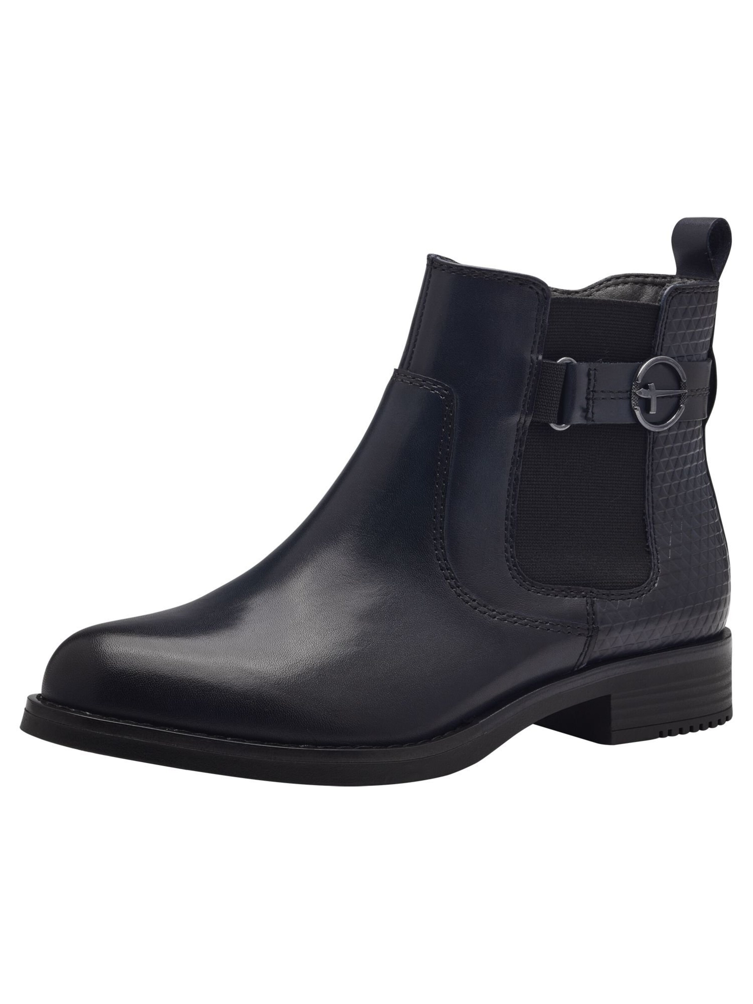 Chelsea Boots Tamaris en bleu : devant