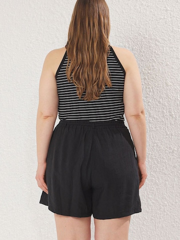 Trendyol Curve Wide leg Pants in Black