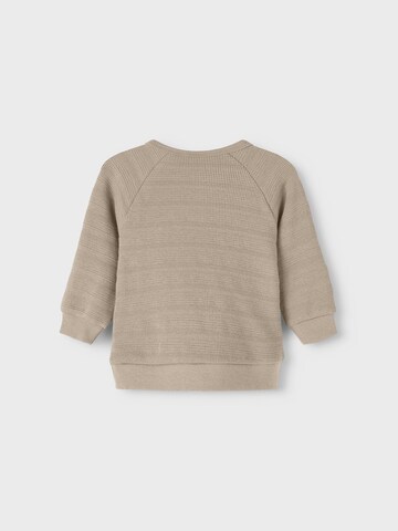 NAME IT Sweter 'LUPUS' w kolorze beżowy