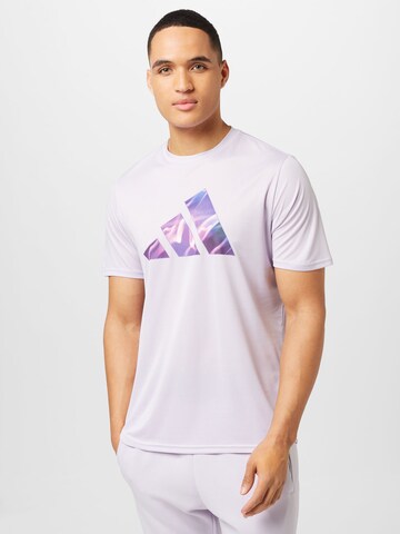 ADIDAS PERFORMANCE Performance Shirt 'Designed For Movement Hiit' in Purple: front