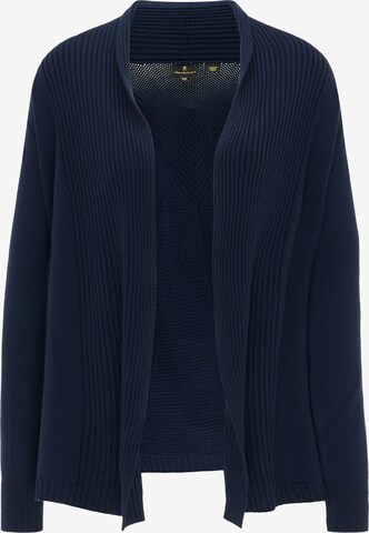 DreiMaster Klassik Knit Cardigan in Blue: front