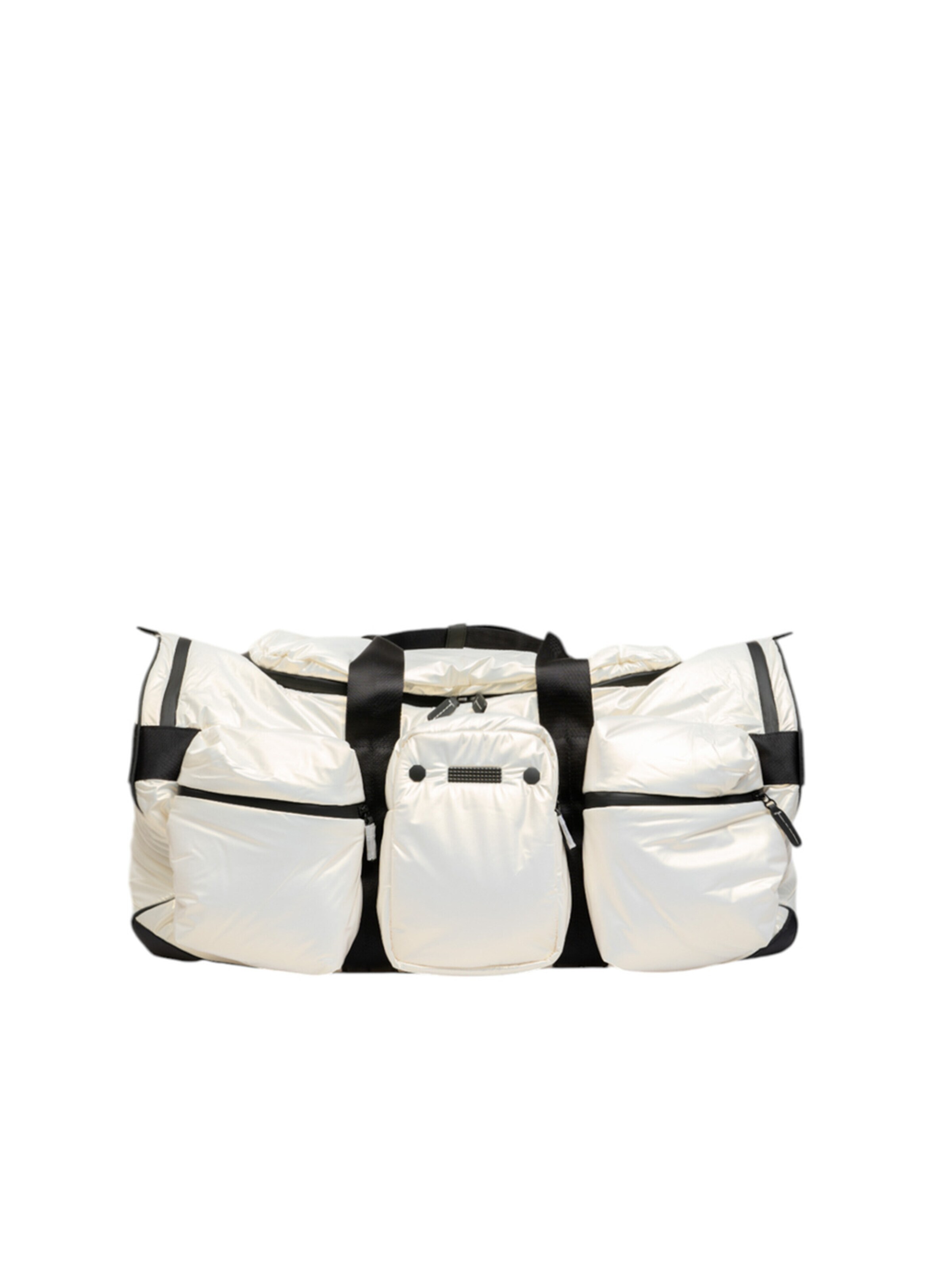 Clio Weekend bag 'DISCOVERY NYLON' in White: front