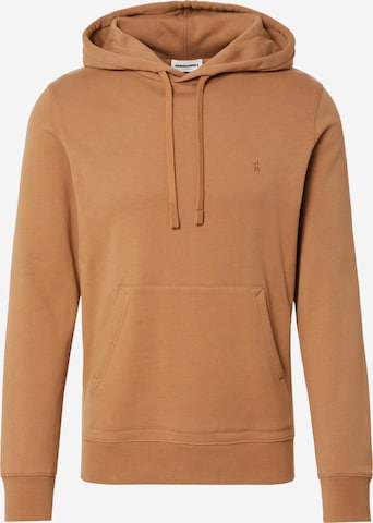 Sweat-shirt 'PAANCHO' ARMEDANGELS en marron : devant