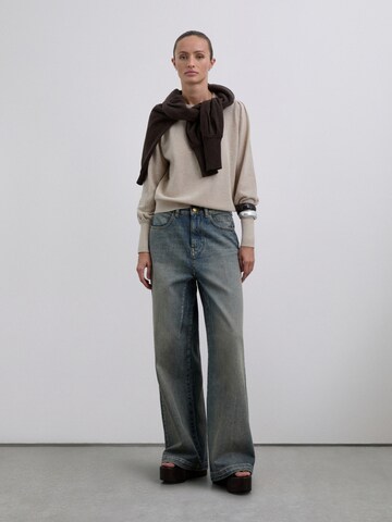 Scalpers Sweater 'Joyr' in Beige: front