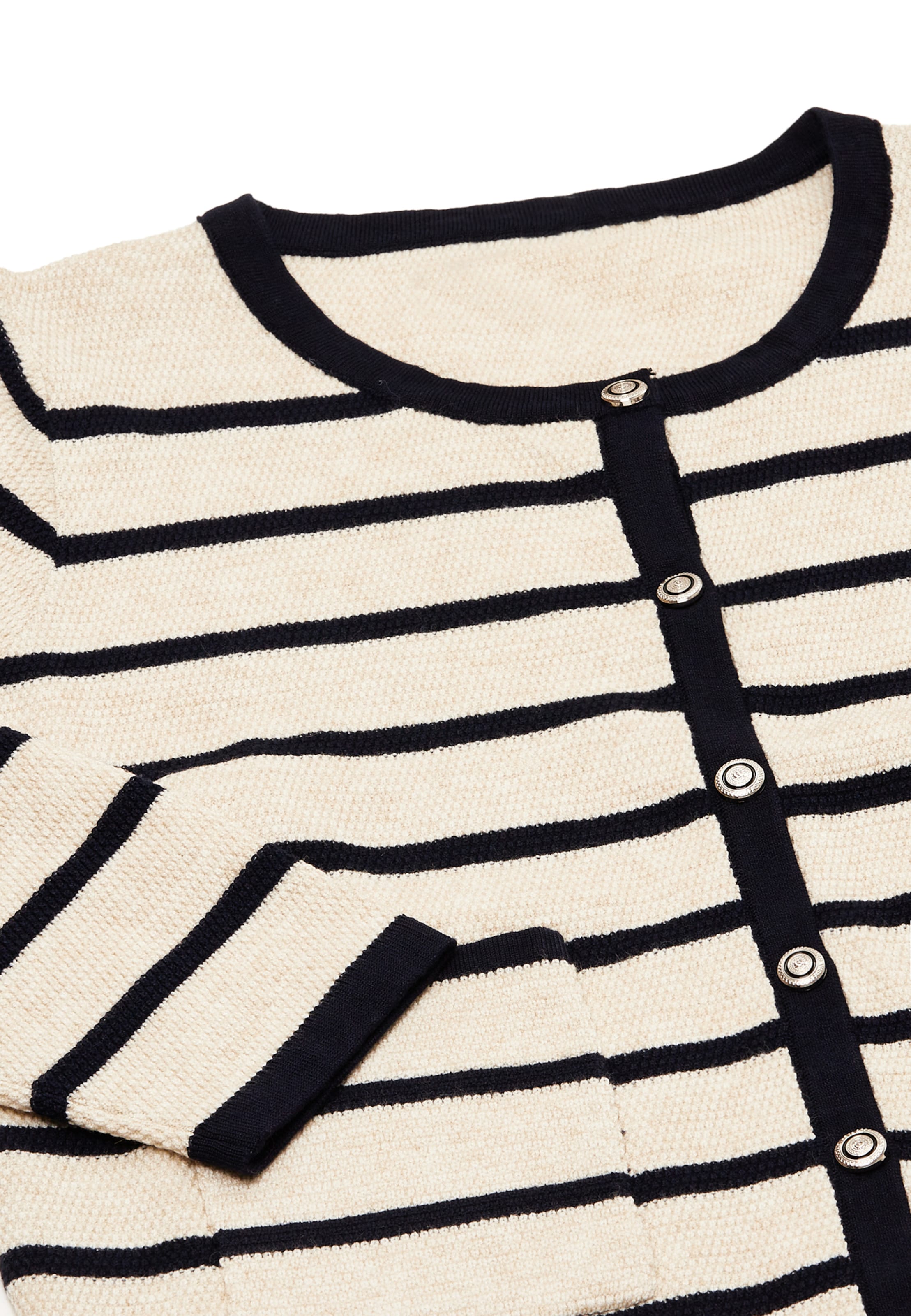 NAEMI Knit cardigan in White