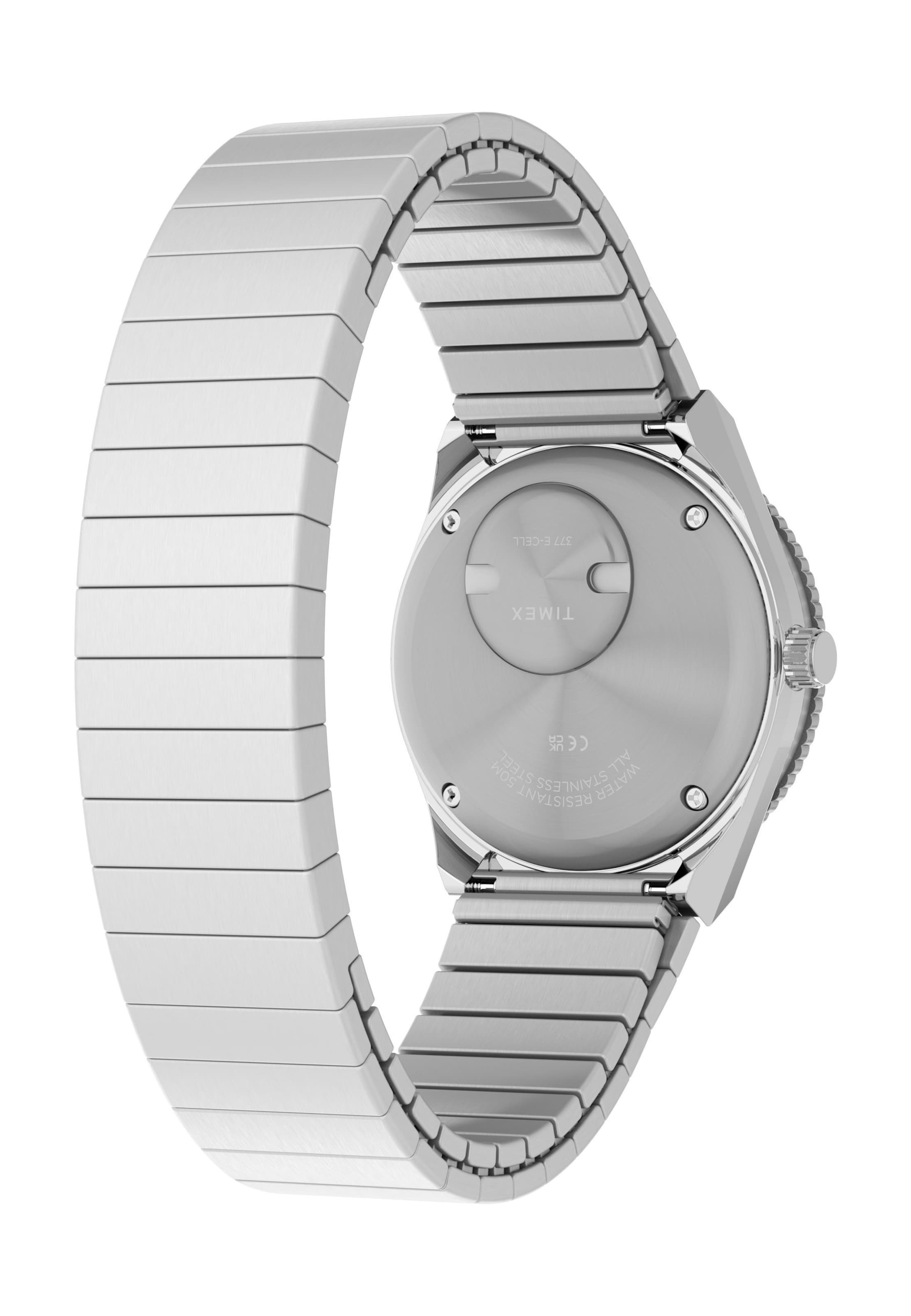 TIMEX Analoguhr in Silber
