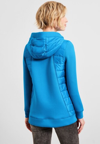 CECIL Sweatjacke in Blau