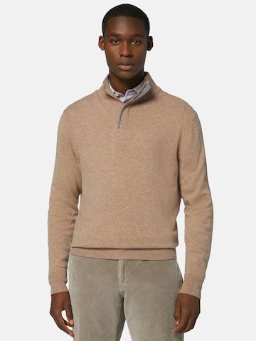 Boggi Milano Pullover in Braun: predná strana