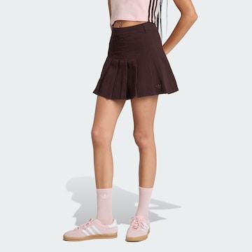 ADIDAS ORIGINALS Skirt in Brown: front