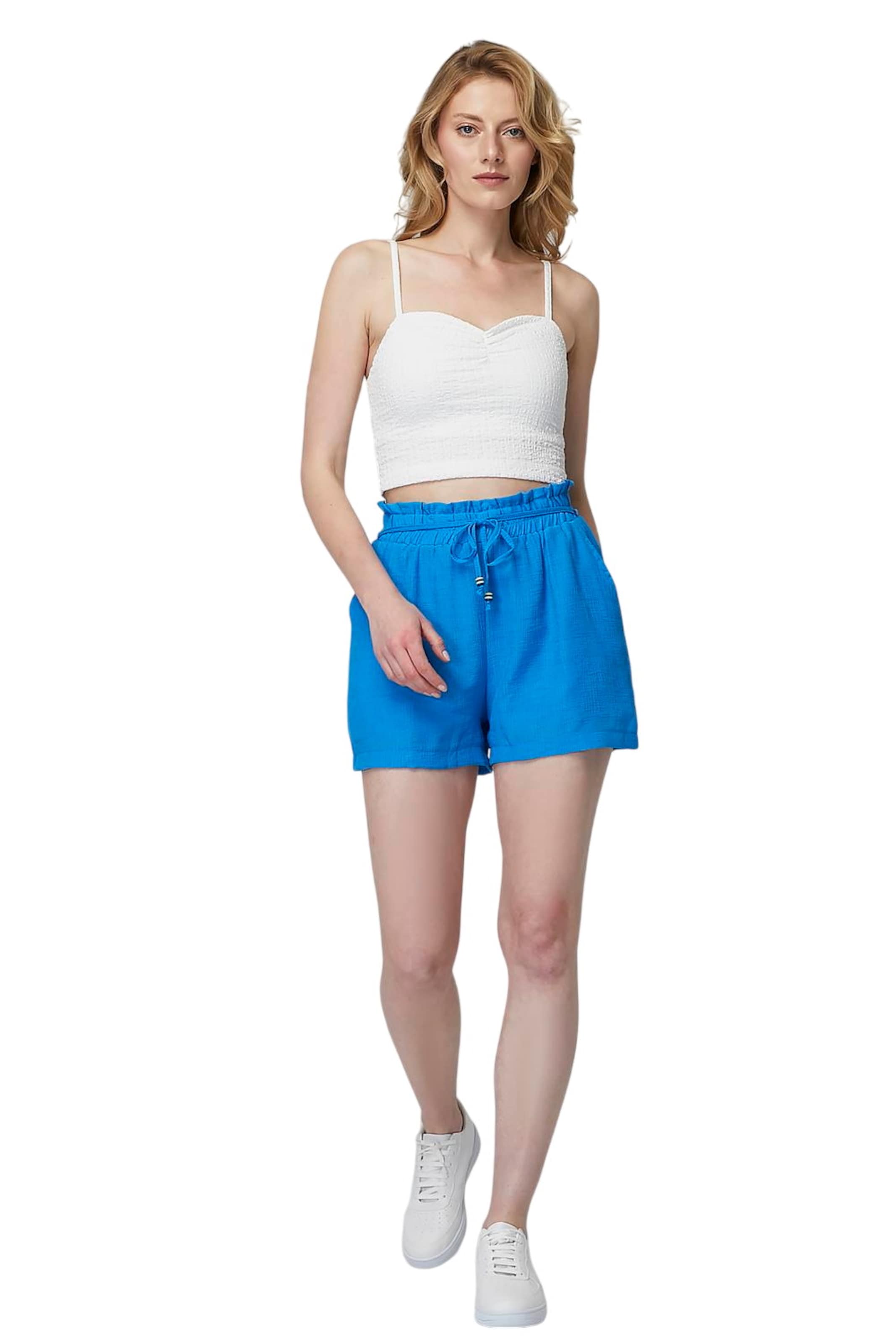 HOME STORE Regular Broek in Blauw
