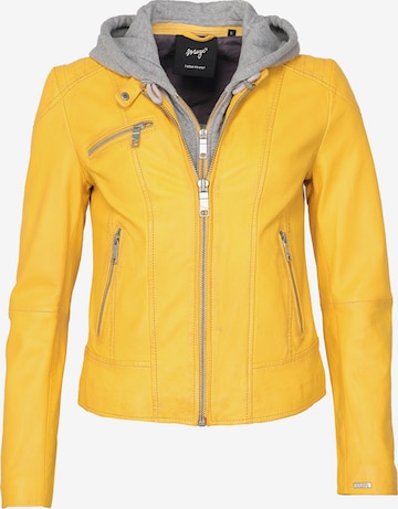 Maze Between-Season Jacket ' Mico ' in Yellow: front